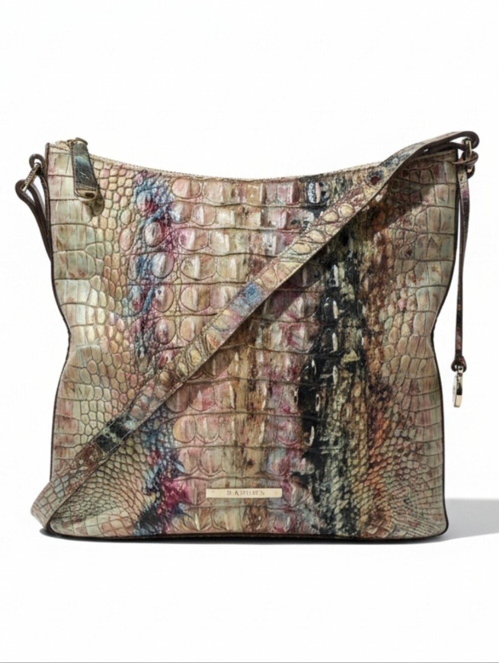 🤎▪️Brahmin ▪️Katie Intuition Melbourne Genuine Leather  Crossbody